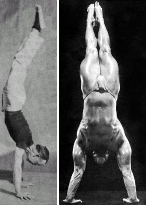 The handstands look identical but they are practiced in very different ways - photo 2