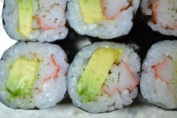 These sushi rolls are easy to prepare even for inexperienced sushi makers - photo 7