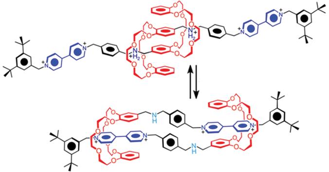 Figure 12 Actuation of movement of crown ether shuttles in a rotaxane by pH - photo 2