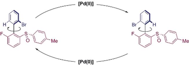 Figure 15 Chemical driven rotary motion Pd-mediated rotation in a biaryl - photo 5