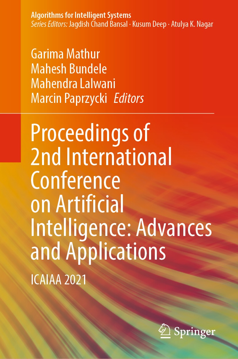 Book cover of Proceedings of 2nd International Conference on Artificial - photo 1