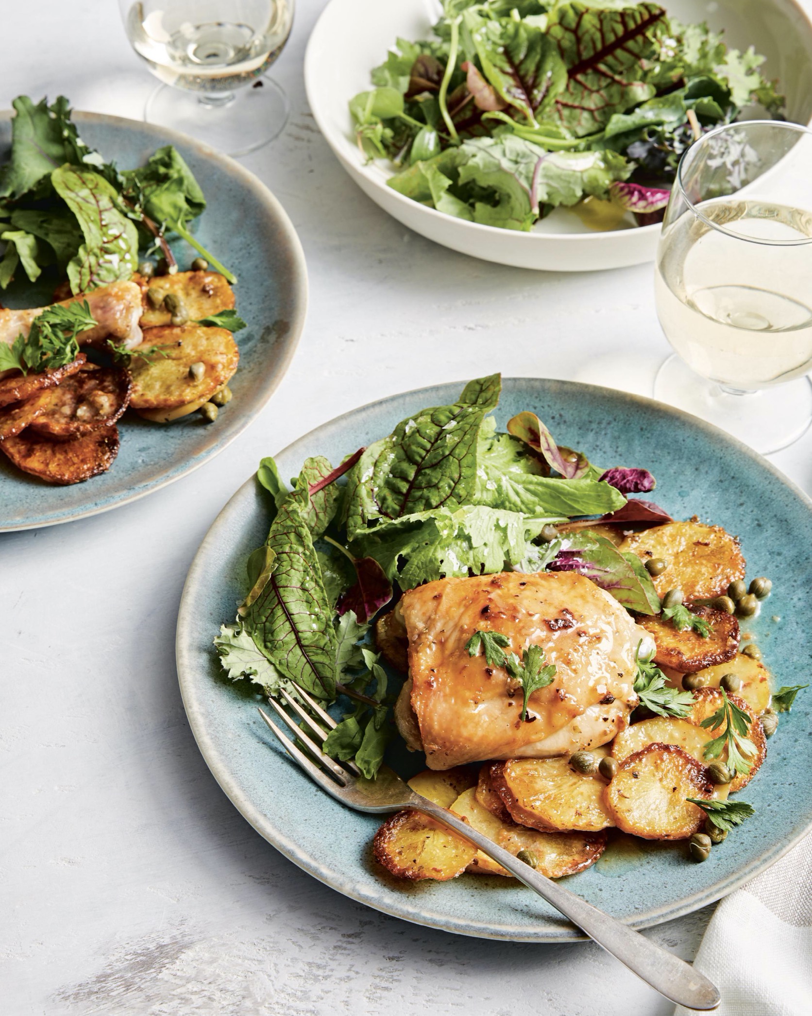 This lemony herby dish might be my favorite way to cook chicken and potatoes - photo 3