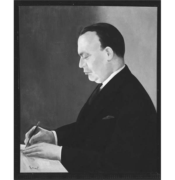 Selig Brodetsky by Jacob Kramer c 1943 A portrait of the leader of Leeds - photo 3