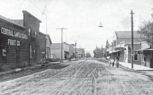 Campbell Avenue looking west circa 19001910 On the left is the Central Santa - photo 5