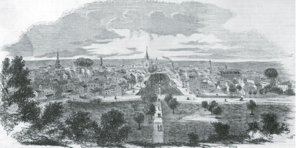 View of Lexington from Morrison Hall first published in 1851 From Ballous - photo 6