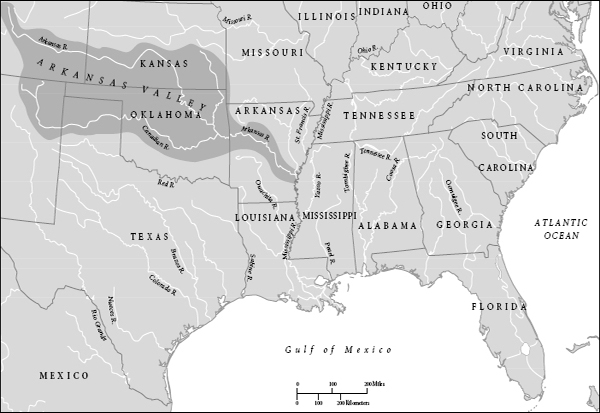 Map 1 The heart of the continent While Jolliet and Marquette believed that - photo 1