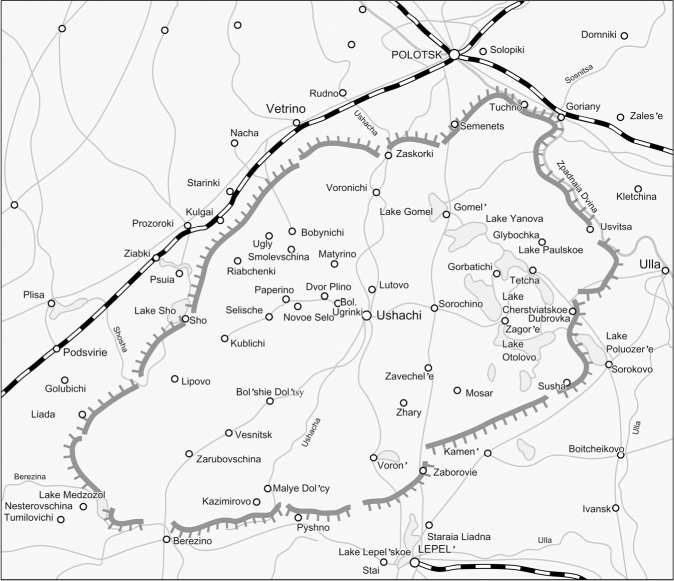 In early 1943 the Partisans of the Lepel region wiped out German and Polizei - photo 3