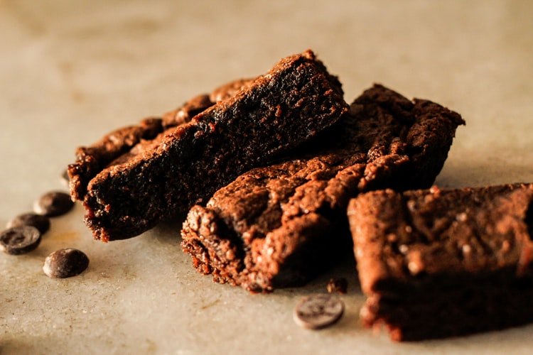 This is a special kind of brownie made with canned black beans along with other - photo 7