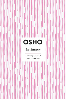 Osho - Intimacy (Osho Insights for a New Way of Living)