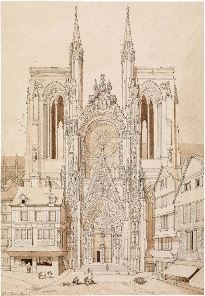 South Transept of Notre-Dame Rouen John Sell Cotman published in Dawson - photo 26