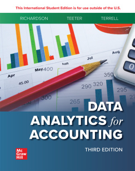 Vernon Richardson - Data Analytics for Accounting