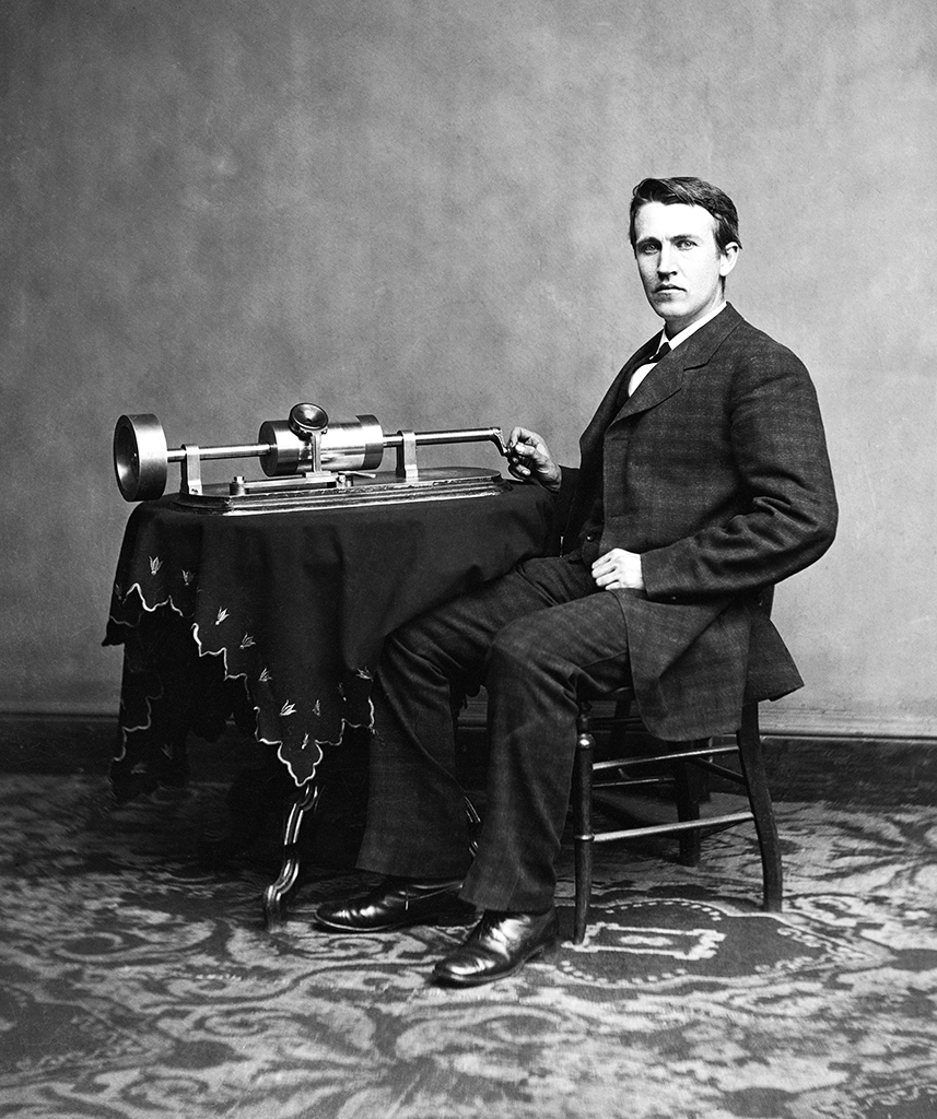 Thomas Edison and his photographer 1878 Therefore all areas of society - photo 4