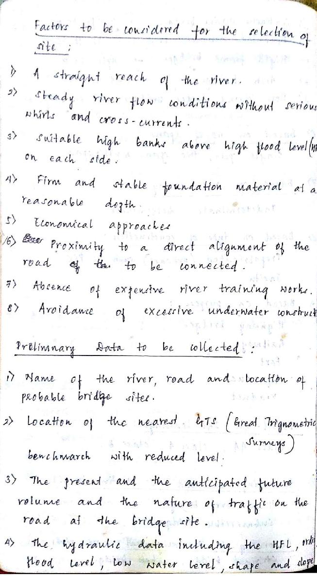Bridge Engineering Handwritten Classroom NIT Notes - photo 4