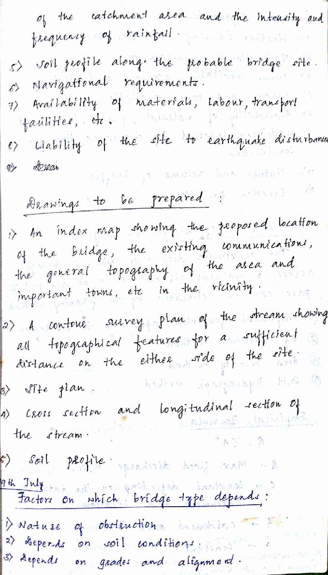 Bridge Engineering Handwritten Classroom NIT Notes - photo 5