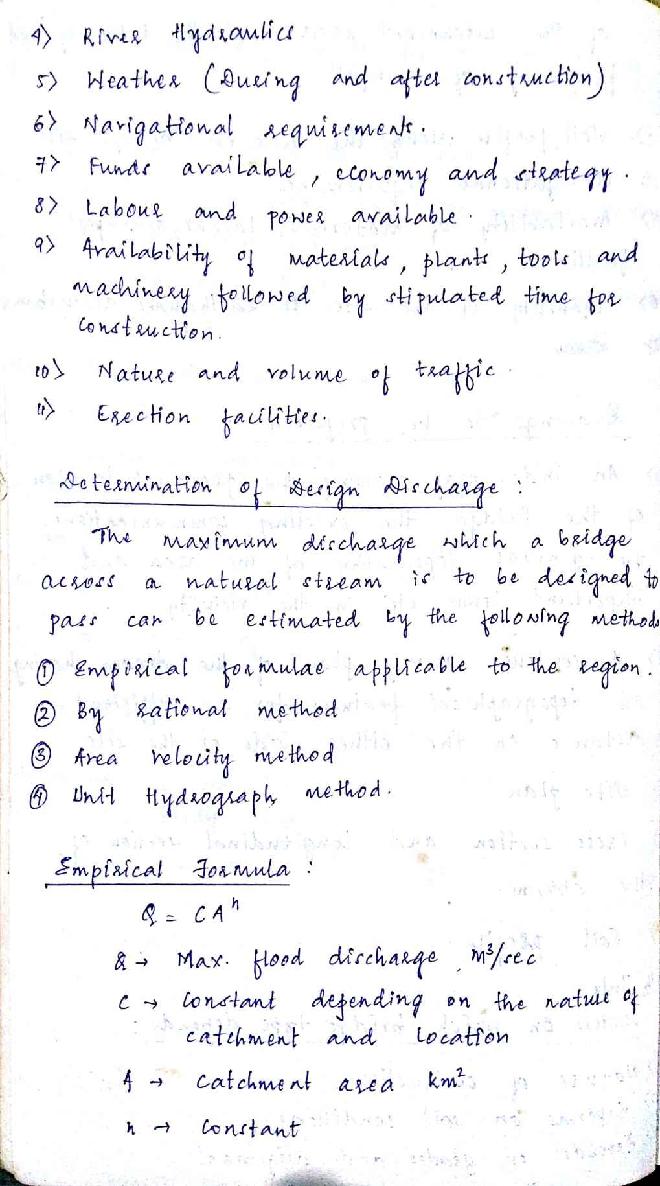 Bridge Engineering Handwritten Classroom NIT Notes - photo 6