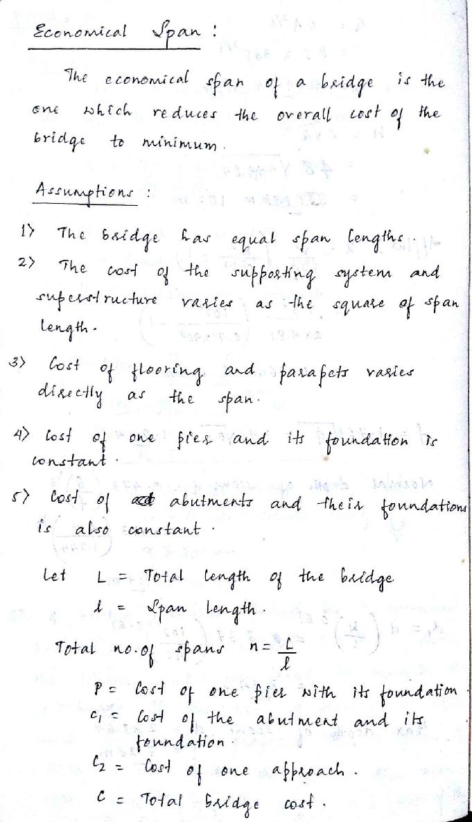 Bridge Engineering Handwritten Classroom NIT Notes - photo 18
