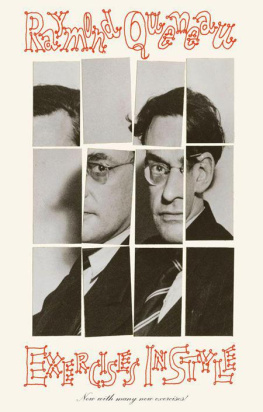 Queneau Raymond Exercises in Style