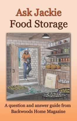 Jackie Clay-Atkinson - Ask Jackie: Food storage