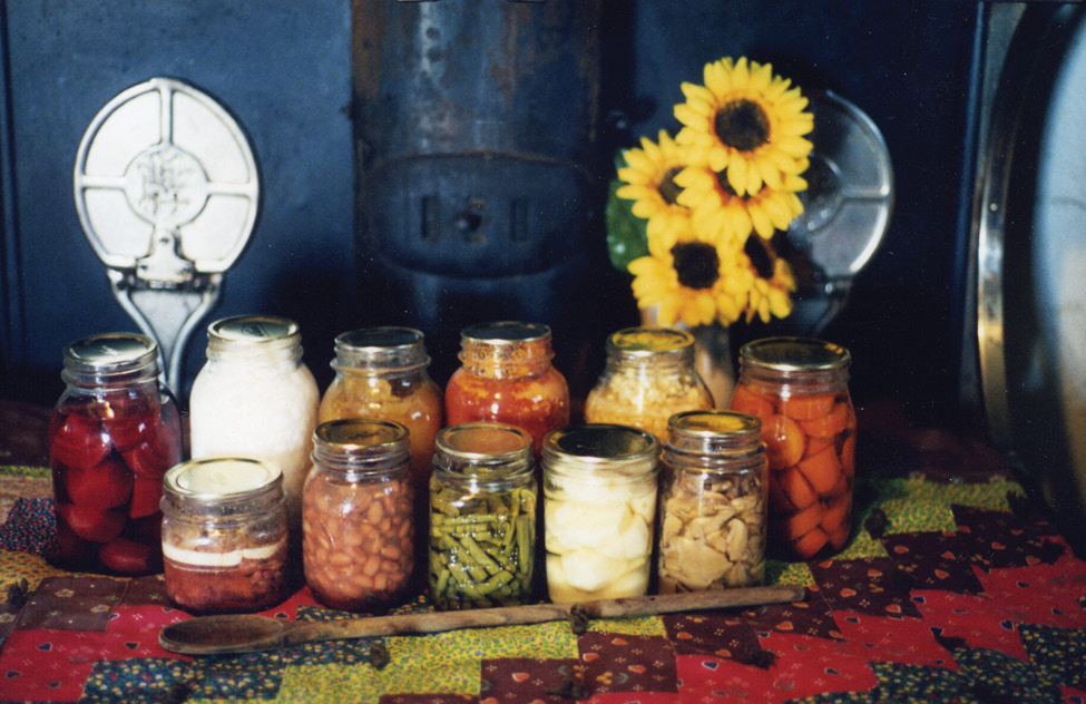 Growing and canning your own food gives you a feeling of self-reliance and - photo 2