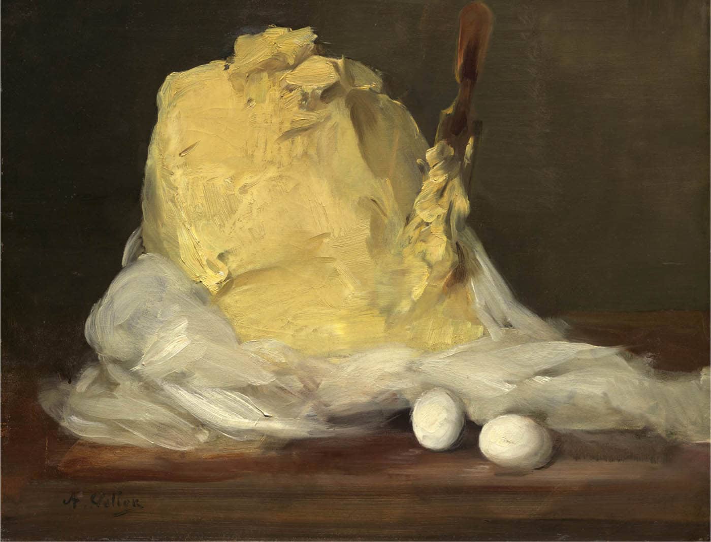 Antoine Vollon Mound of Butter 187585 oil on canvas 19 x 24 in 502 x 61 - photo 5