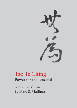 Lao Tzu Tao te Ching : Power for the Peaceful