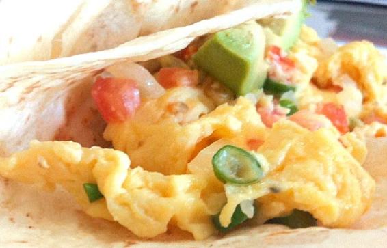 These fluffy soft scrambled eggs are SO tasty when they are served with some - photo 3