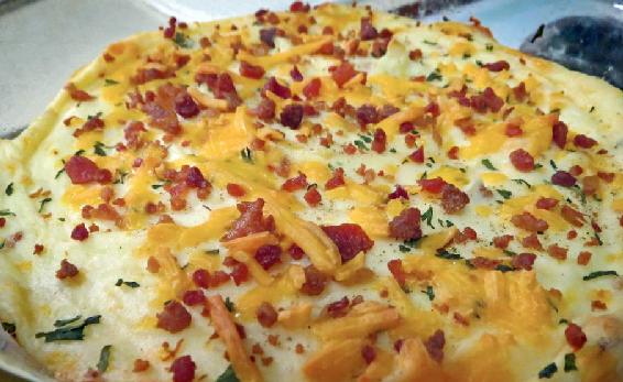 The salty taste of the bacon in this mashed potato recipe is addictive and will - photo 5