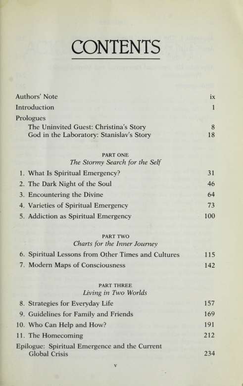 Appendix I The Spiritual Emergence Network 238 Appendix II A Vision for a - photo 7