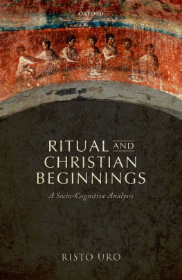 Risto Uro - Ritual and Christian Beginnings