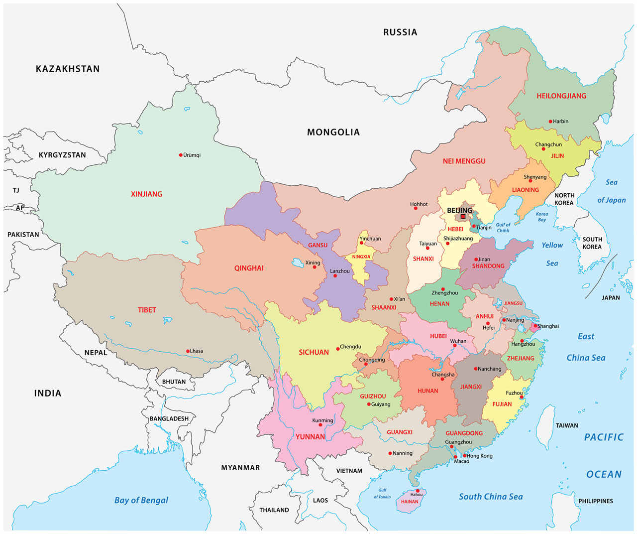 Figure 01 Chinas provincial administrations and neighboring countries - photo 3