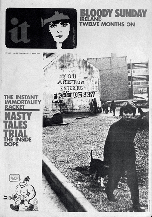 Front cover of the International Times February 923 1973 Cover design and - photo 4