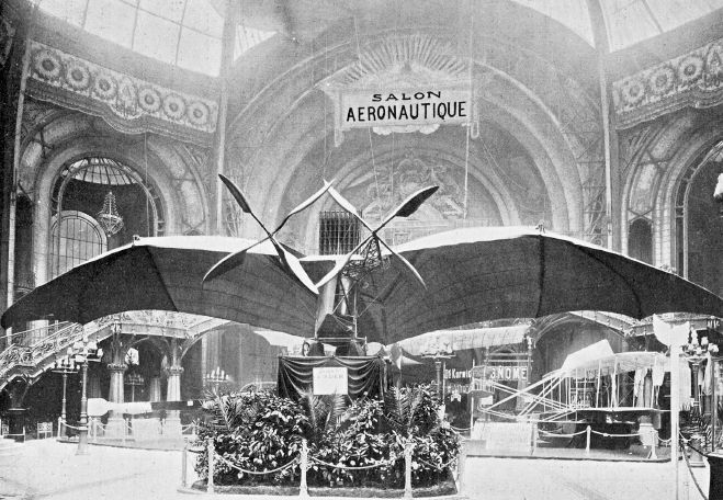 Aders twin-engine Avion III on display in Paris in 1908 Caudron G3 - photo 3