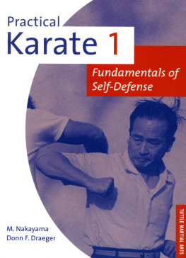 Masatoshi Nakayama Practical Karate Volume 1: Fundamentals of Self-Defense