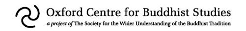 The Oxford Centre for Buddhist Studies conducts and promotes rigorous teaching - photo 4