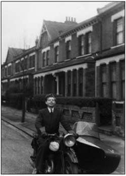 William Howard Bignell outside Woollaston Road London 1959 Mrs Bignells - photo 3