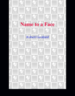 Robert Goddard Name to a Face