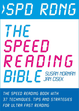 Jan Cisek - Spd Rdng – The Speed Reading Bible