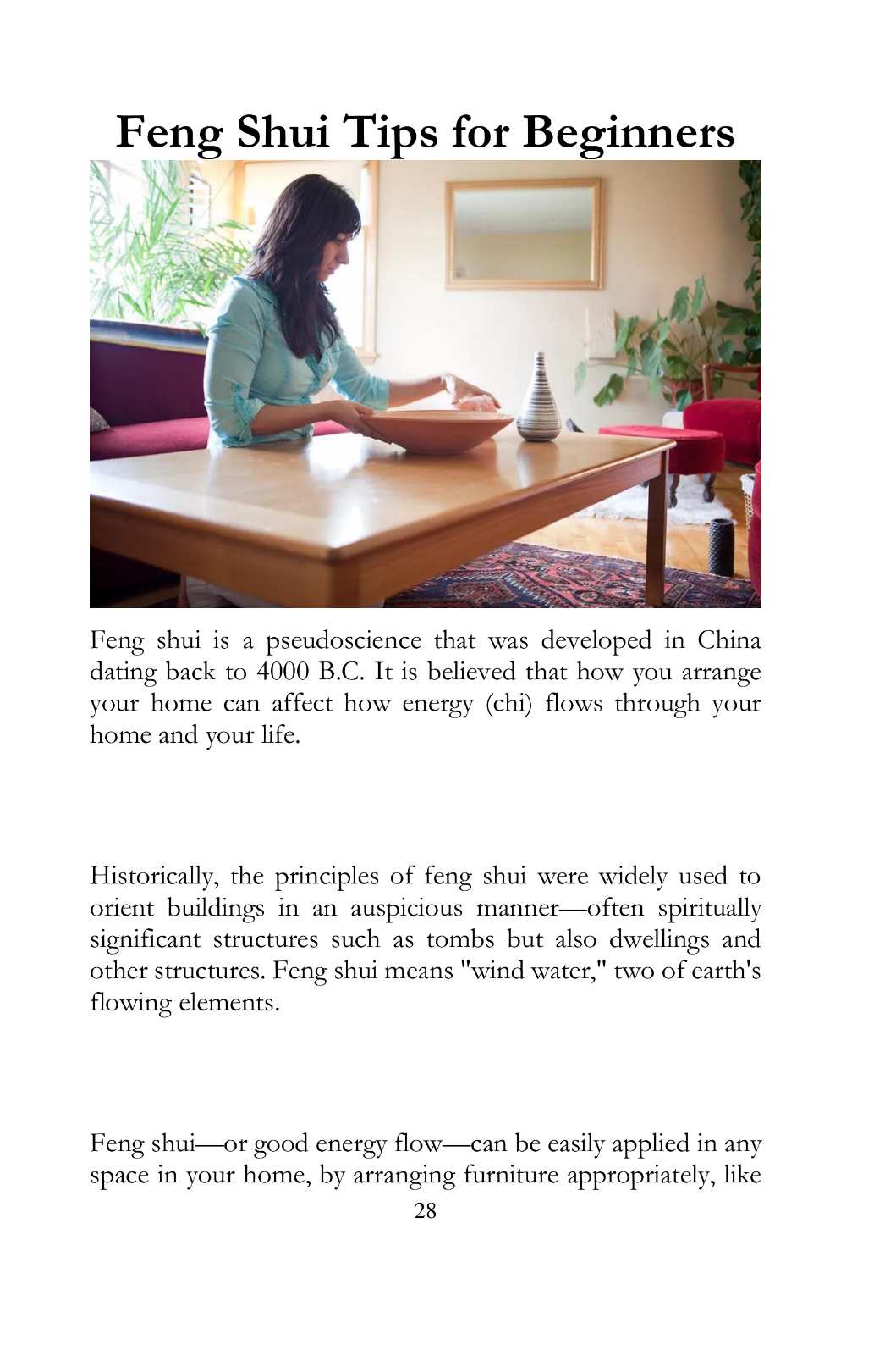 Feng Shui Tips Guide to Apply Feng Shui for Your Home - photo 29