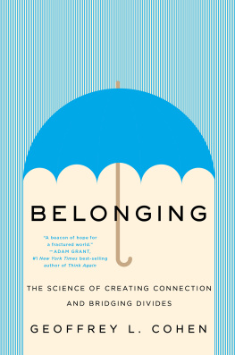 Geoffrey L. Cohen - Belonging