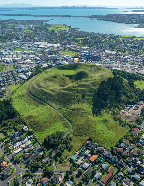 MaungareiMt Wellington scoria cone from the southwest in 2018 Photo by - photo 2