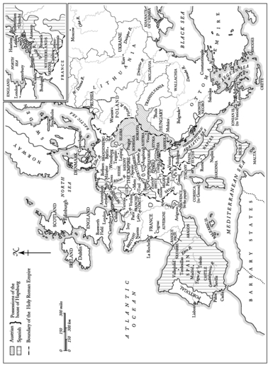 Map 1 Europe in the 16th Century Map Western Europe under Attack 8th10th - photo 2