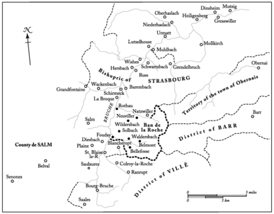 Map 5 The villages of Ban de la Roche Map 6 Indian and English settlements - photo 6