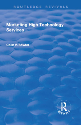 Colin V Sowter - Marketing High Technology Services