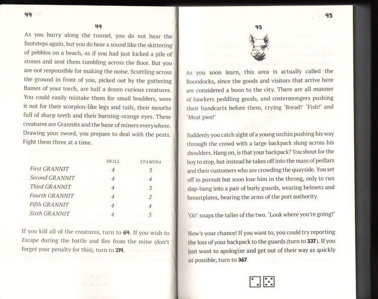 Fighting Fantasy Gamebook Secrets of SalaMonis 40th Anniversary edition - photo 24