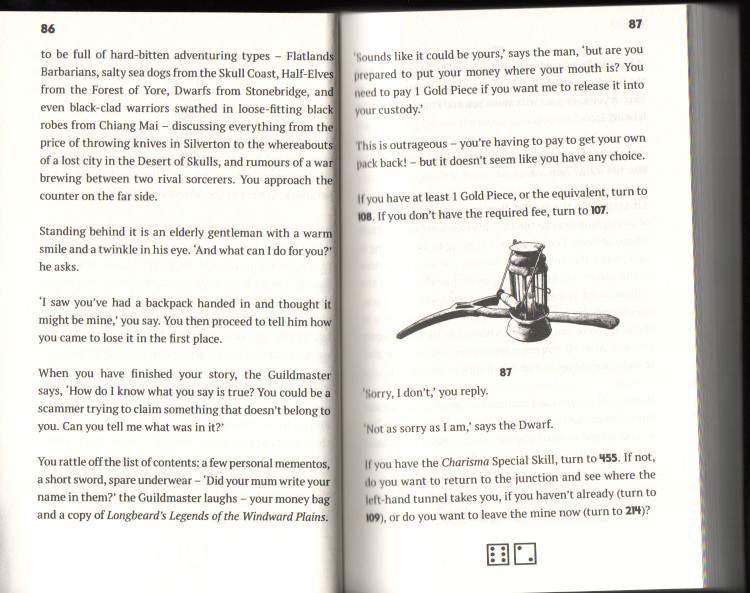 Fighting Fantasy Gamebook Secrets of SalaMonis 40th Anniversary edition - photo 42