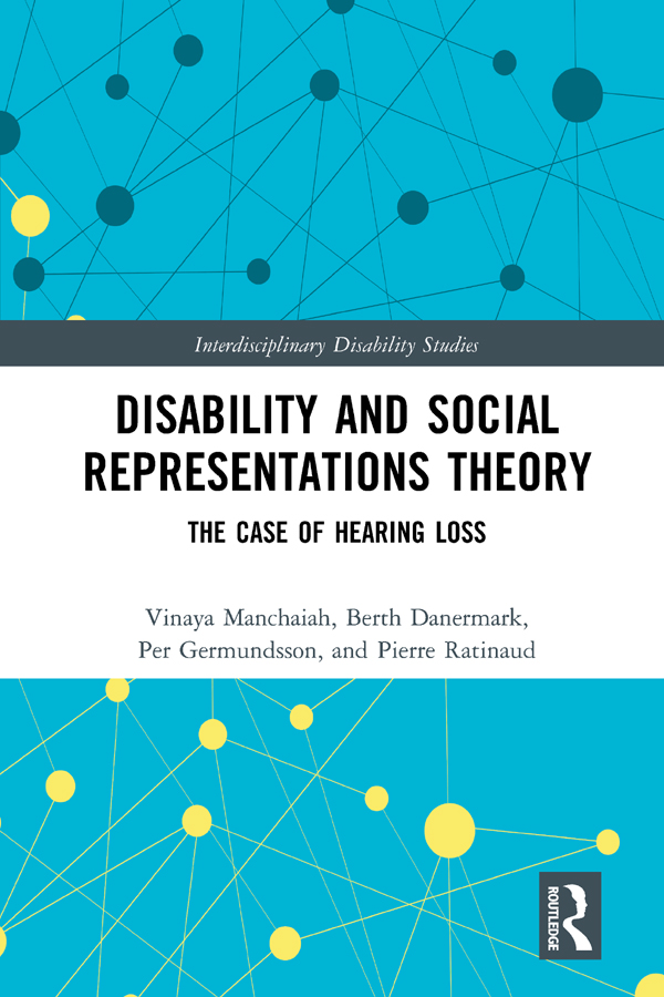 Disability and Social Representations Theory Disability and Social - photo 1