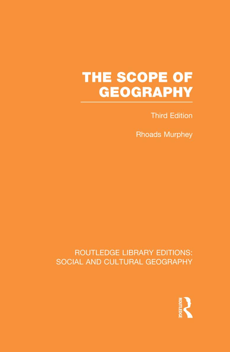 The Scope of Geography RLE Social Cultural Geography - image 1