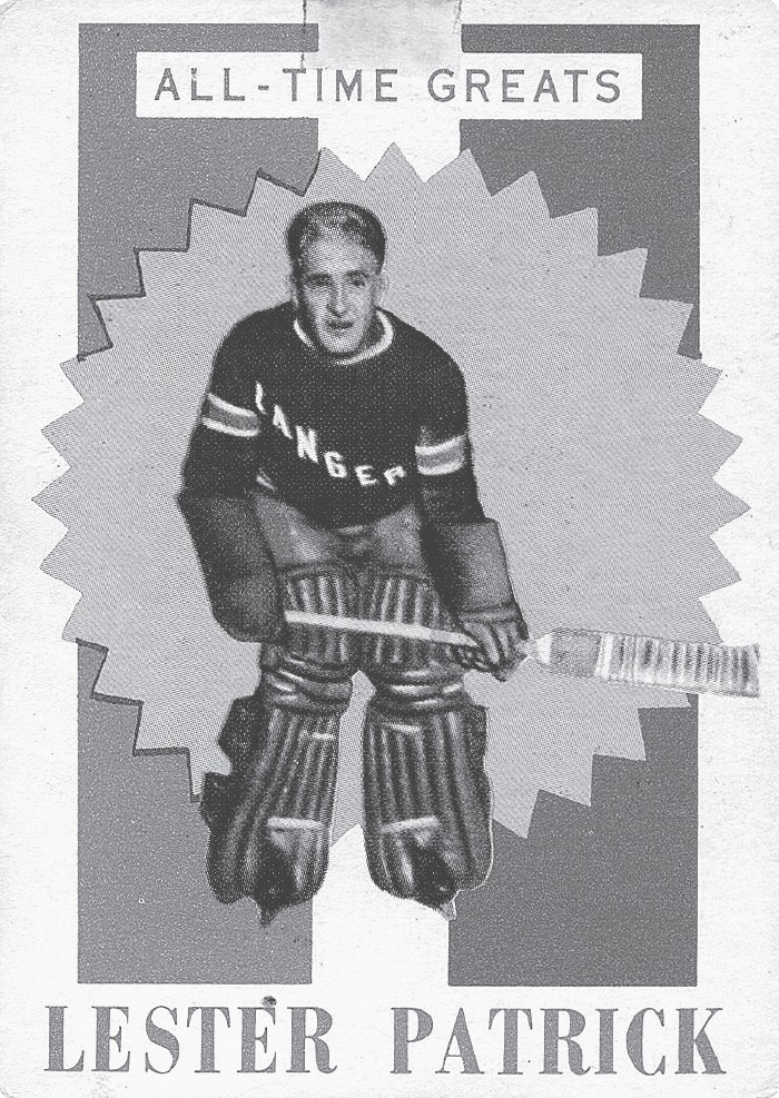 Lester Patrick196061 Topps All-Time Greats series In the autumn of 1960 the - photo 7