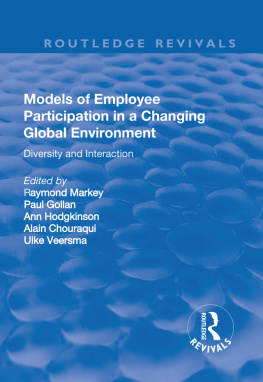 Ray Markey - Models of Employee Participation in a Changing Global Environment: Diversity and Interaction