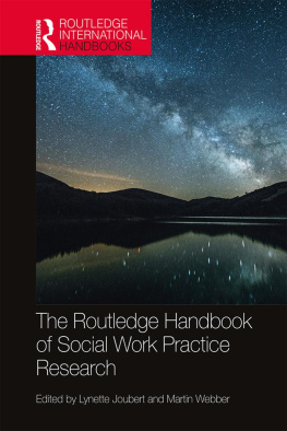 Lynette Joubert - The Routledge Handbook of Social Work Practice Research